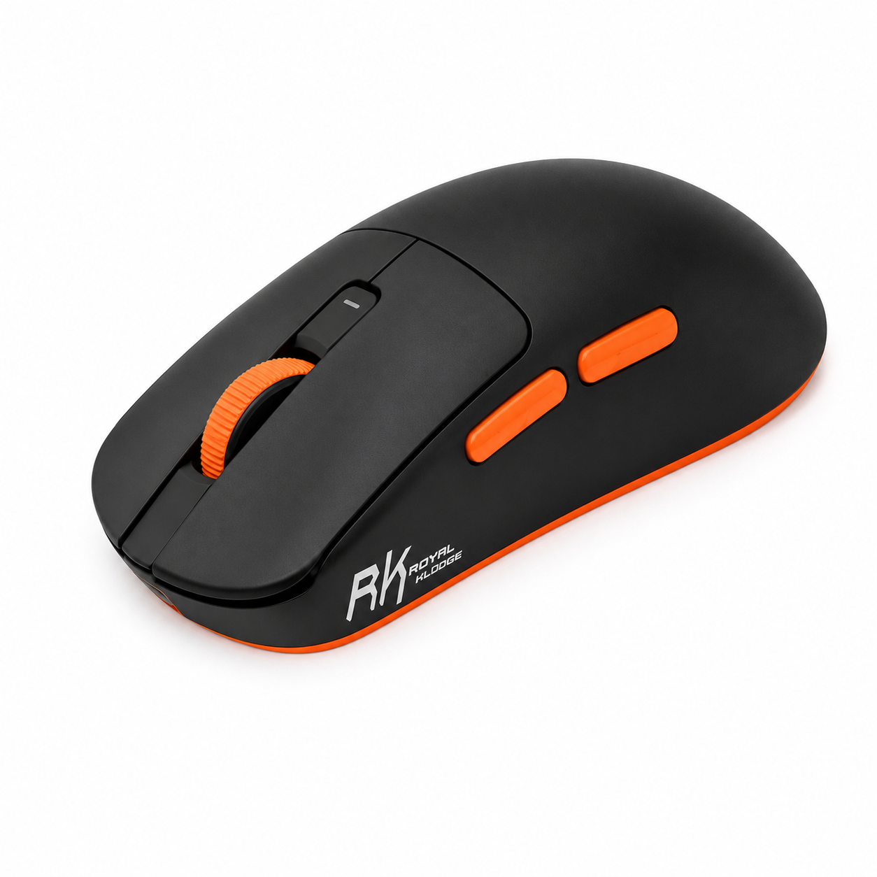 MOUSE GAMER ROYAL KLUDGE RK M30 INALÁMBRICO 12000 DPI NEGRO NARANJA - 1