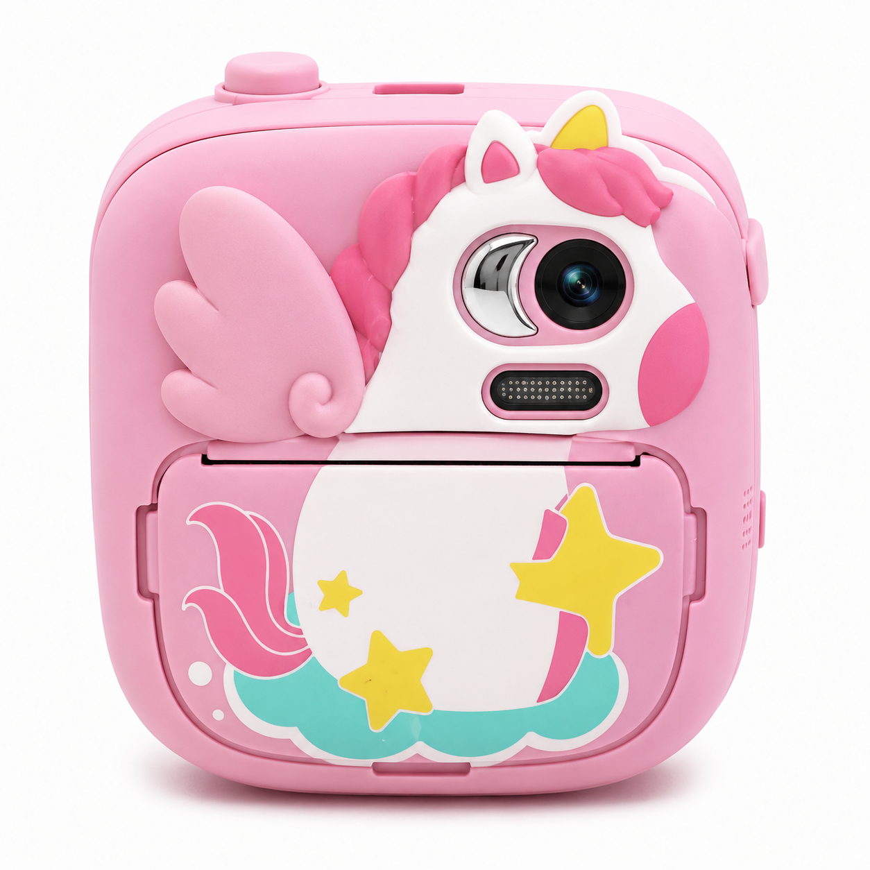 CAMARA IMPRESORA TÉRMICA PORTATIL UNICORNIO ROSADO - 1