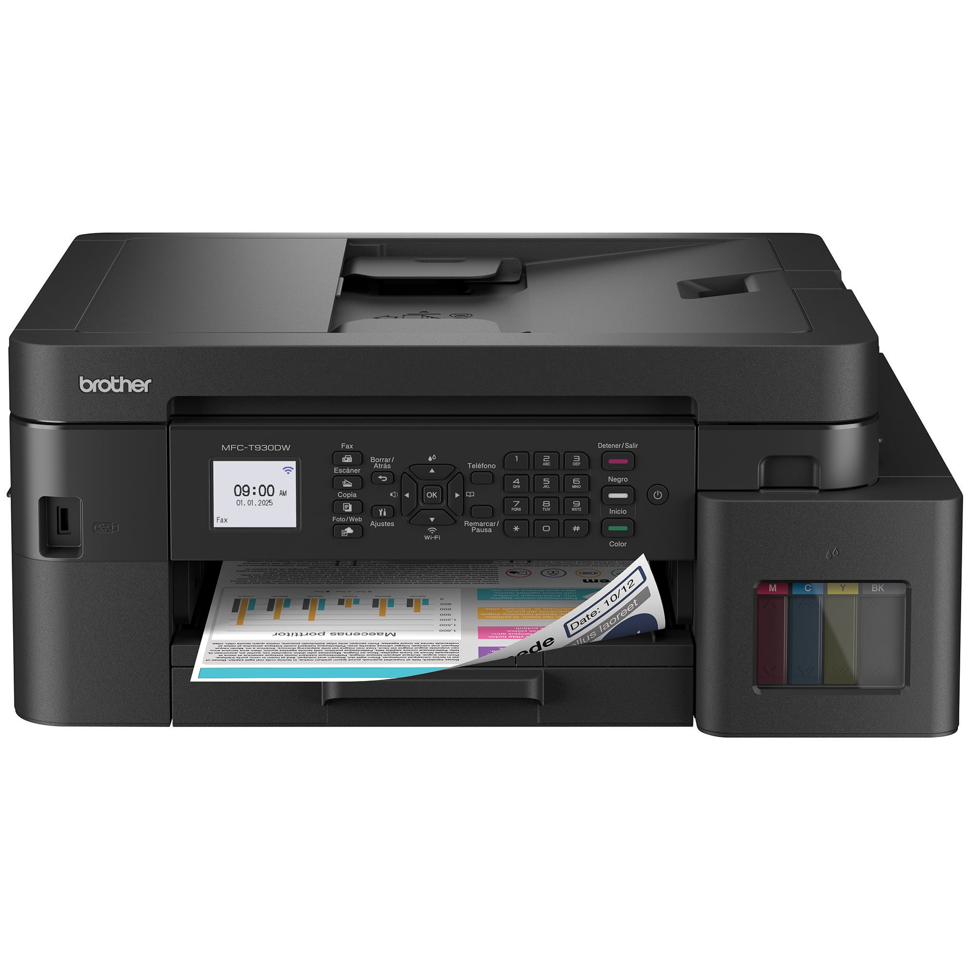 IMPRESORA BROTHER MULTIFUNCIONAL MFC-T930 DUPLEX CON WIFI - 1