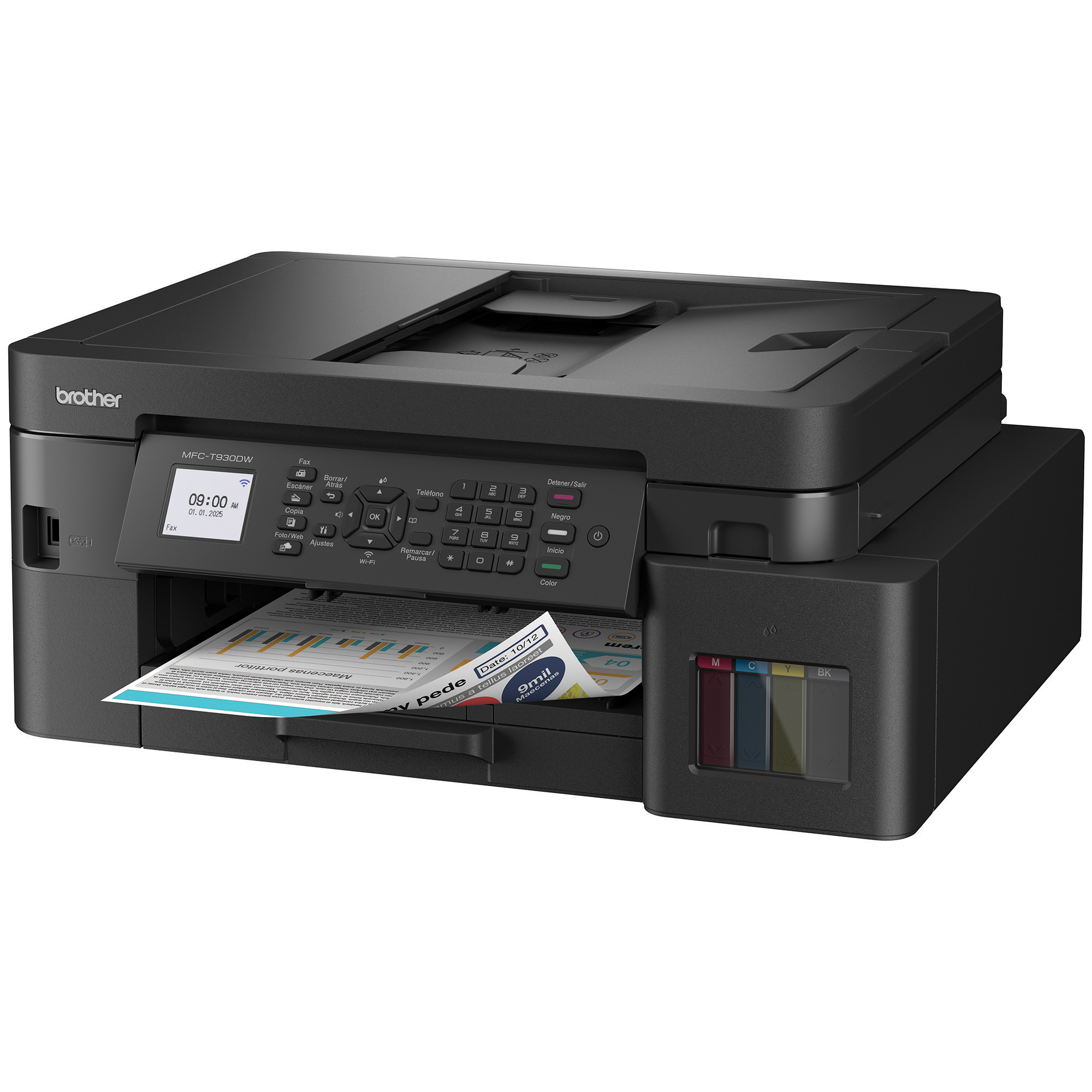 IMPRESORA BROTHER MULTIFUNCIONAL MFC-T930 DUPLEX CON WIFI - 2