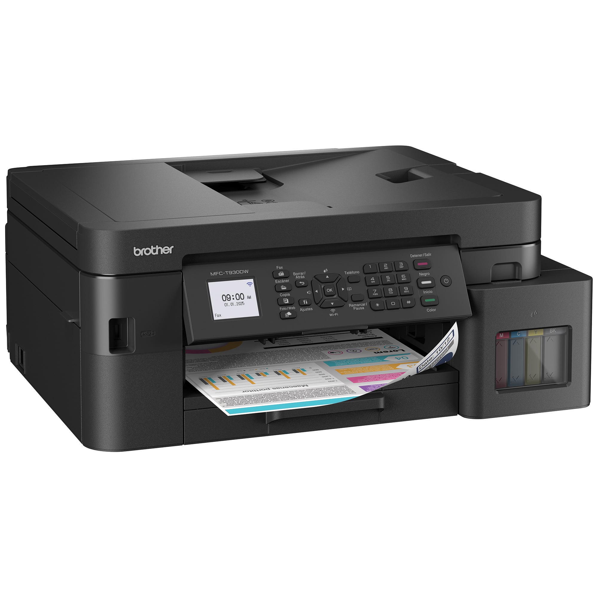 IMPRESORA BROTHER MULTIFUNCIONAL MFC-T930 DUPLEX CON WIFI - 3