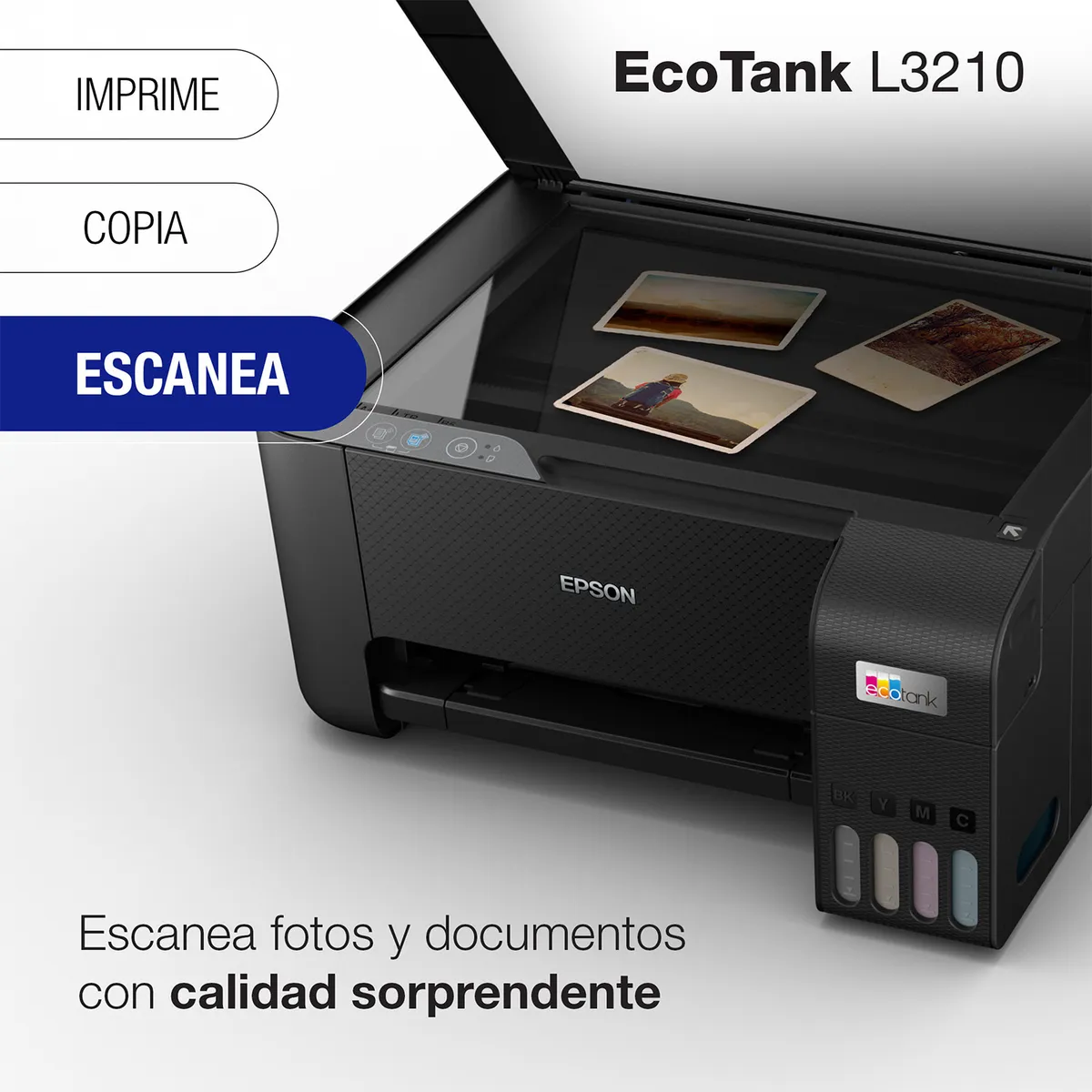 IMPRESORA EPSON MULTIFUNCIONAL ECOTANK L3210 - 2