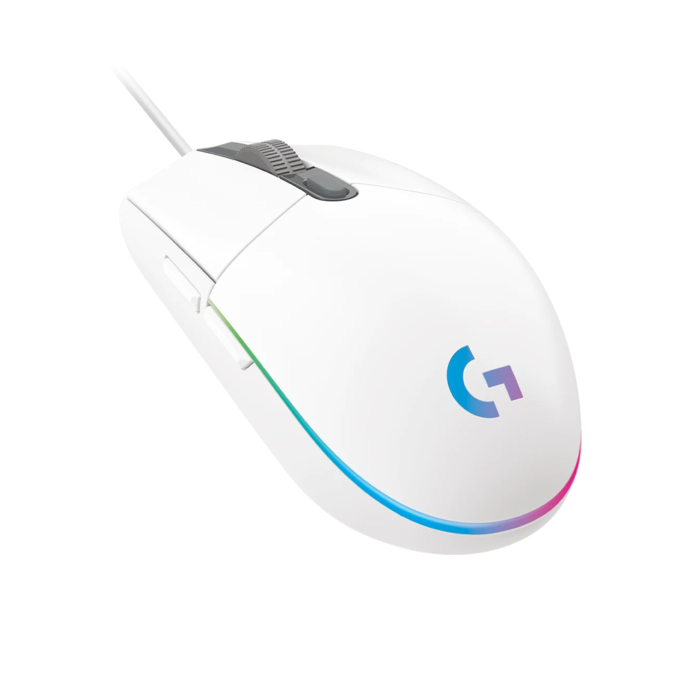 MOUSE GAMER LOGITECH G203 LIGHTSYNC RGB BLANCO - 1