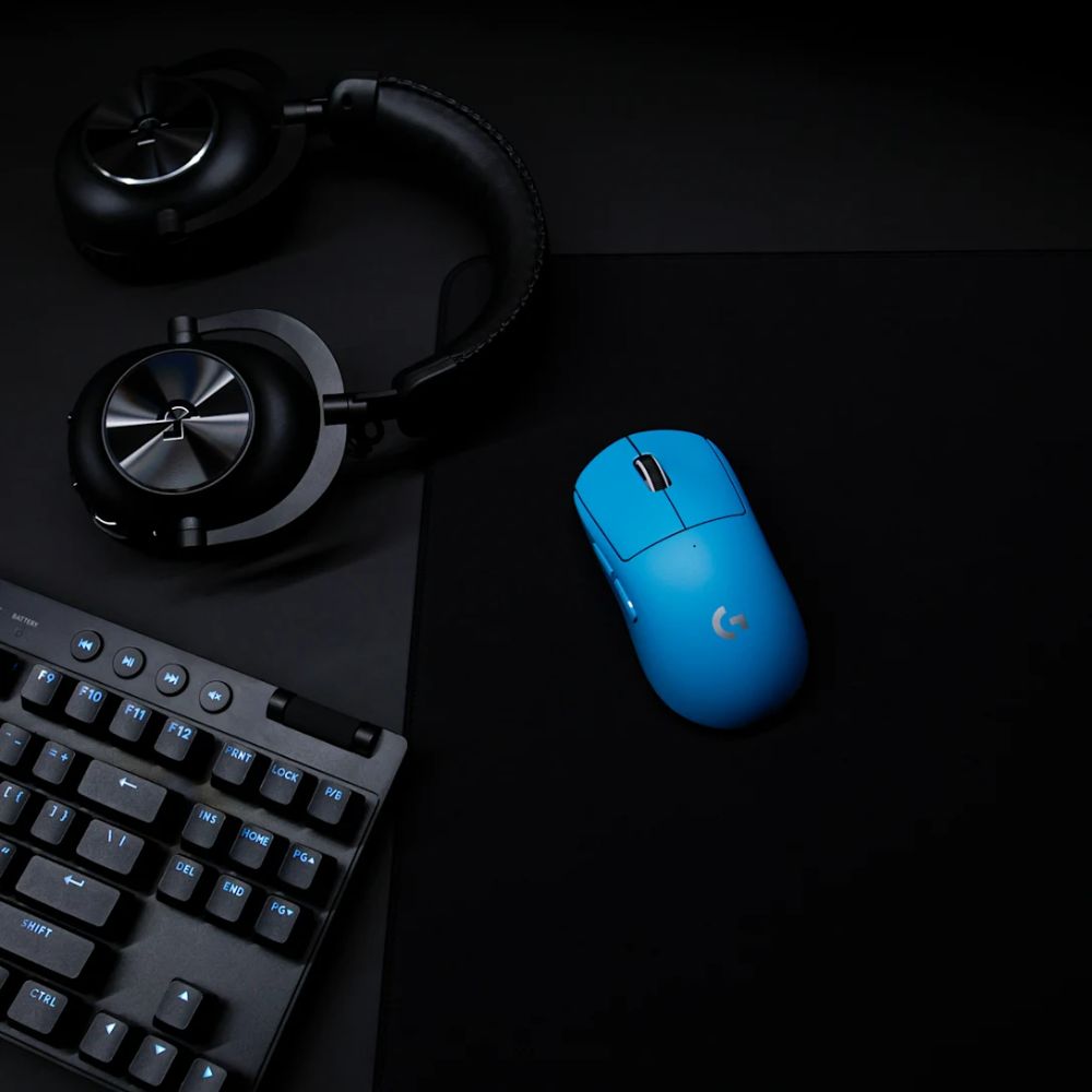MOUSE LOGITECH G PRO X SUPERLIGHT 2 CYAN - 4