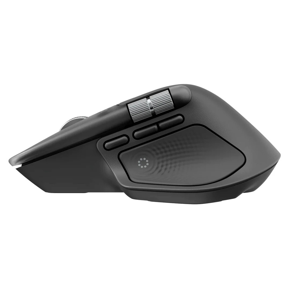 LOGITECH - MOUSE MX MASTER 4 WIRELESS RECARGABLE 8K - NEGRO - 3
