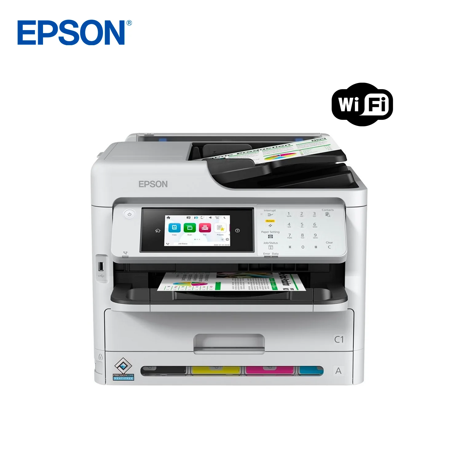IMPRESORA MULTIFUNCIONAL EPSON WORKFORCE PRO WF-C5810 CON WIFI - 1