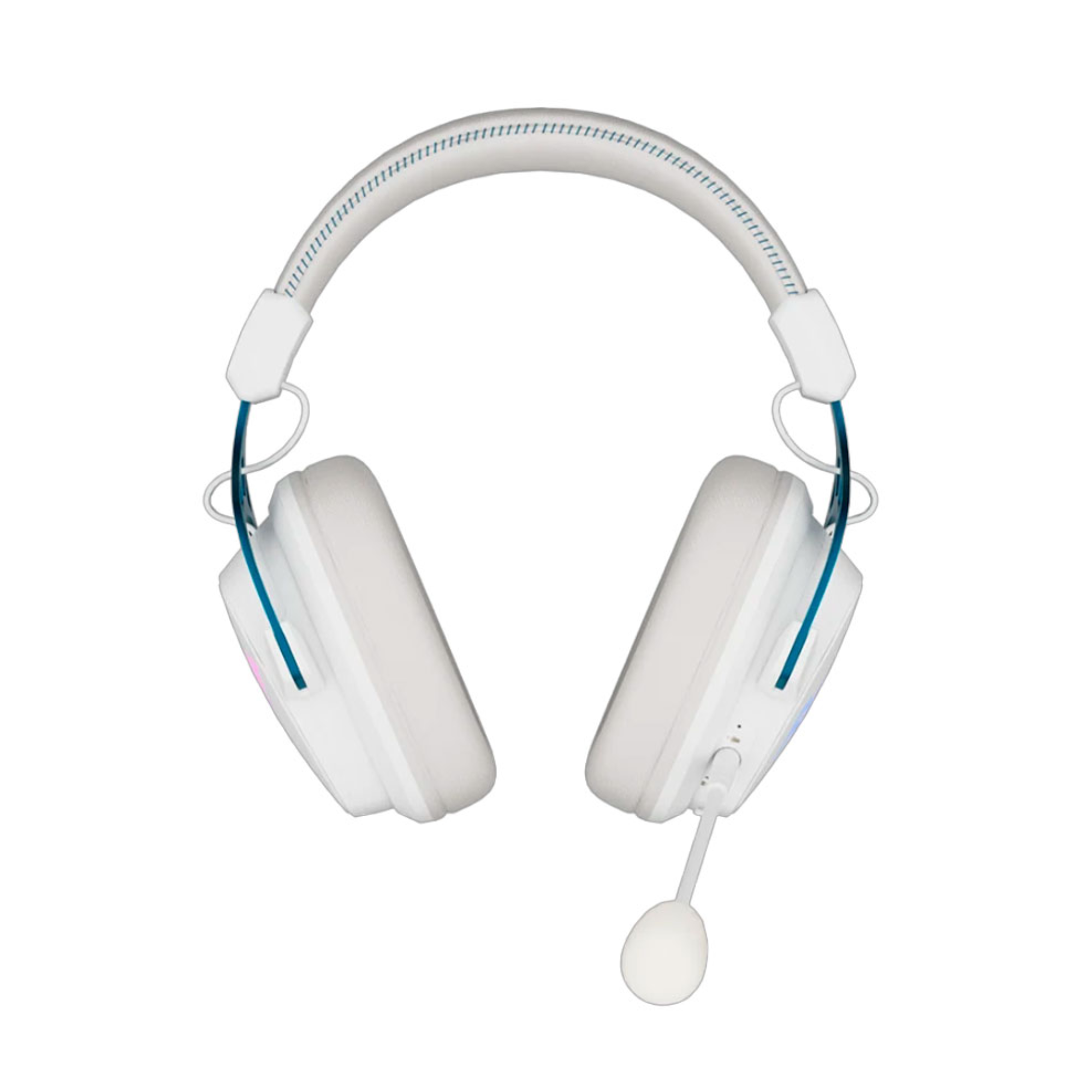 AURICULAR GAMER ROYAL KLUDGE RK-HG103 INALÁMBRICO CYBORG BLANCO CON SONIDO 7.1 - 1