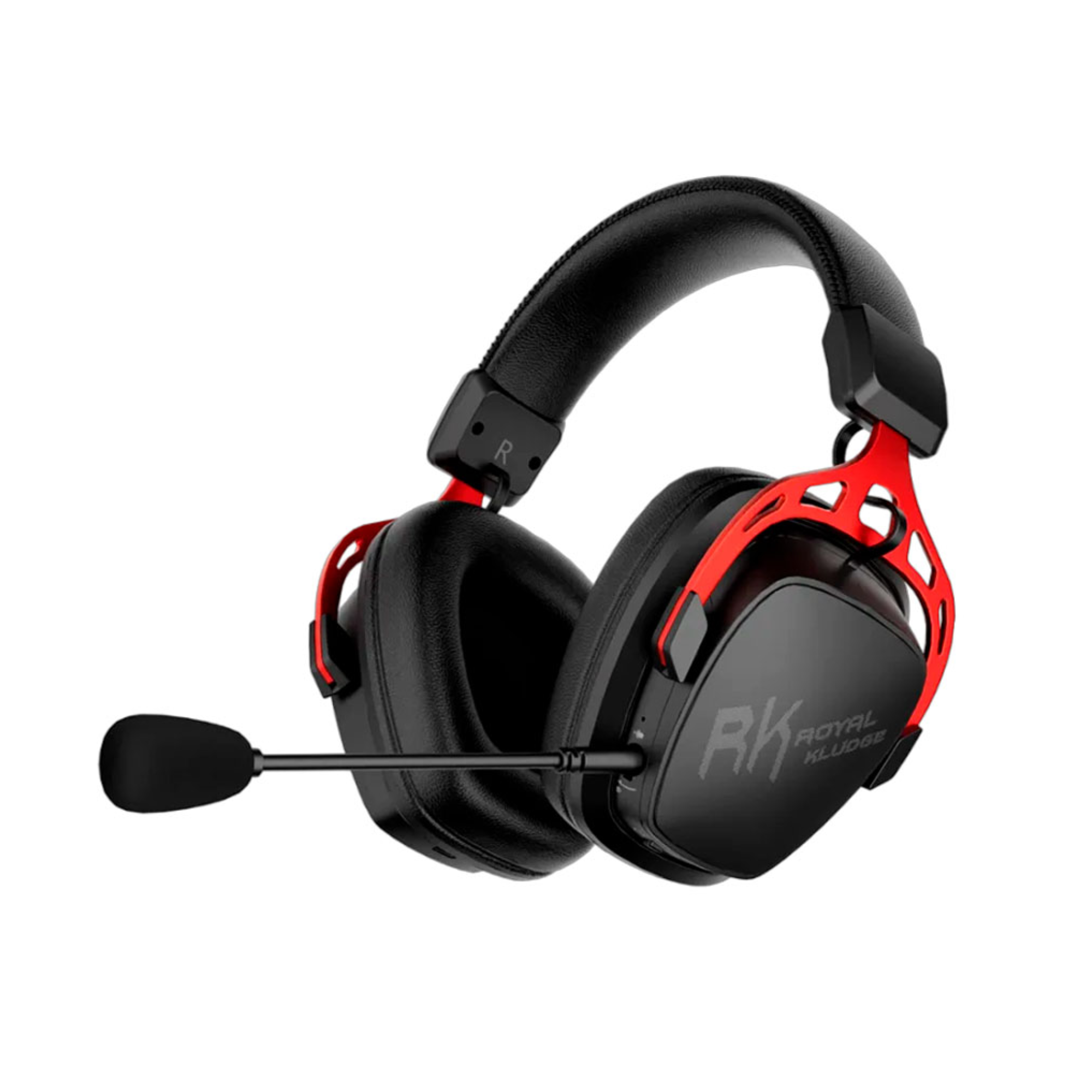 AURICULAR GAMER ROYAL KLUDGE RK-HG103 INALÁMBRICO CYBORG NEGRO CON SONIDO 7.1 - 1