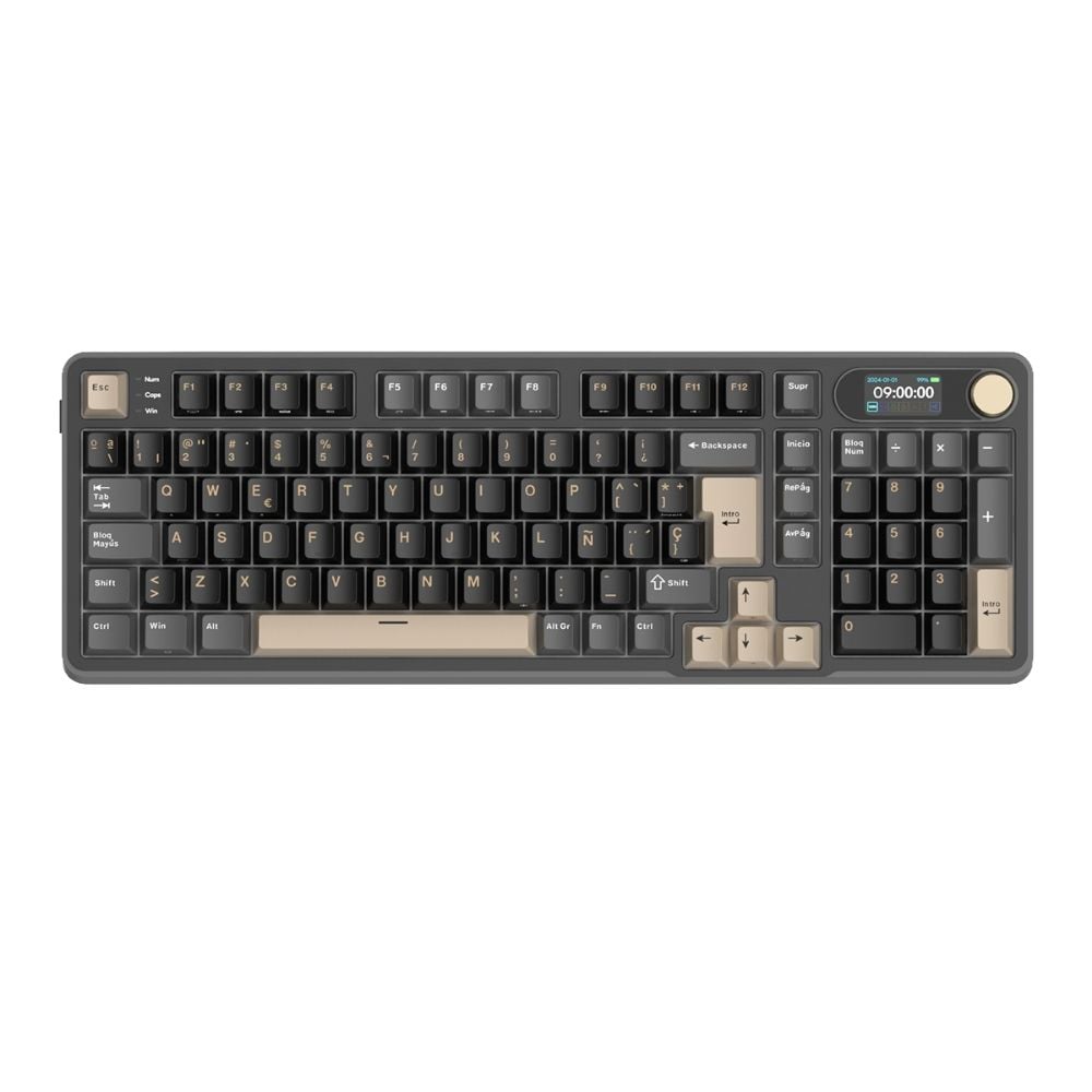 TECLADO ROYAL KLUDGE RK-S98 INALAMBRICO PHANTOM - 1
