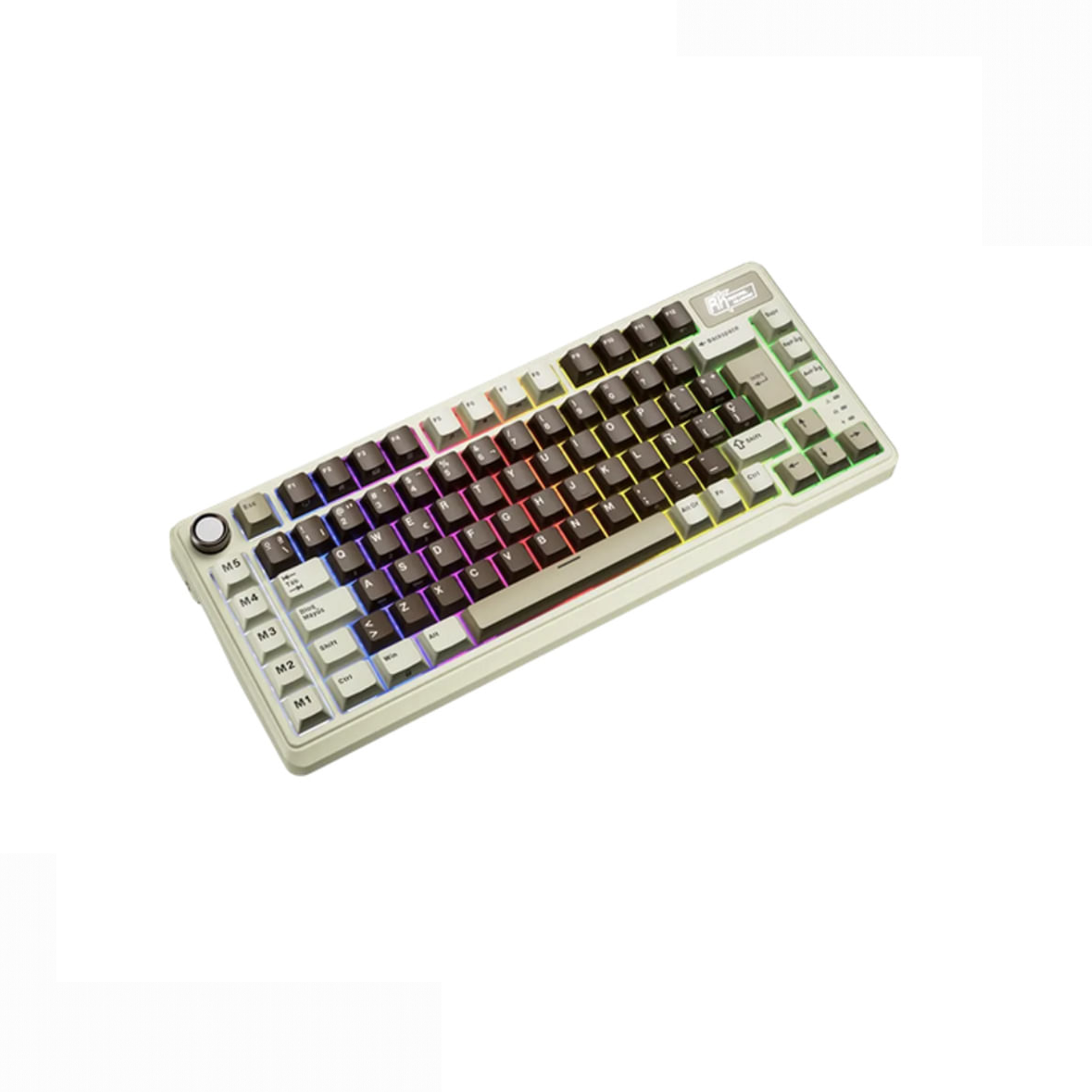 TECLADO GAMER RK-L75 PALM MOKKO GREY-CREAMY SWITCH - 2