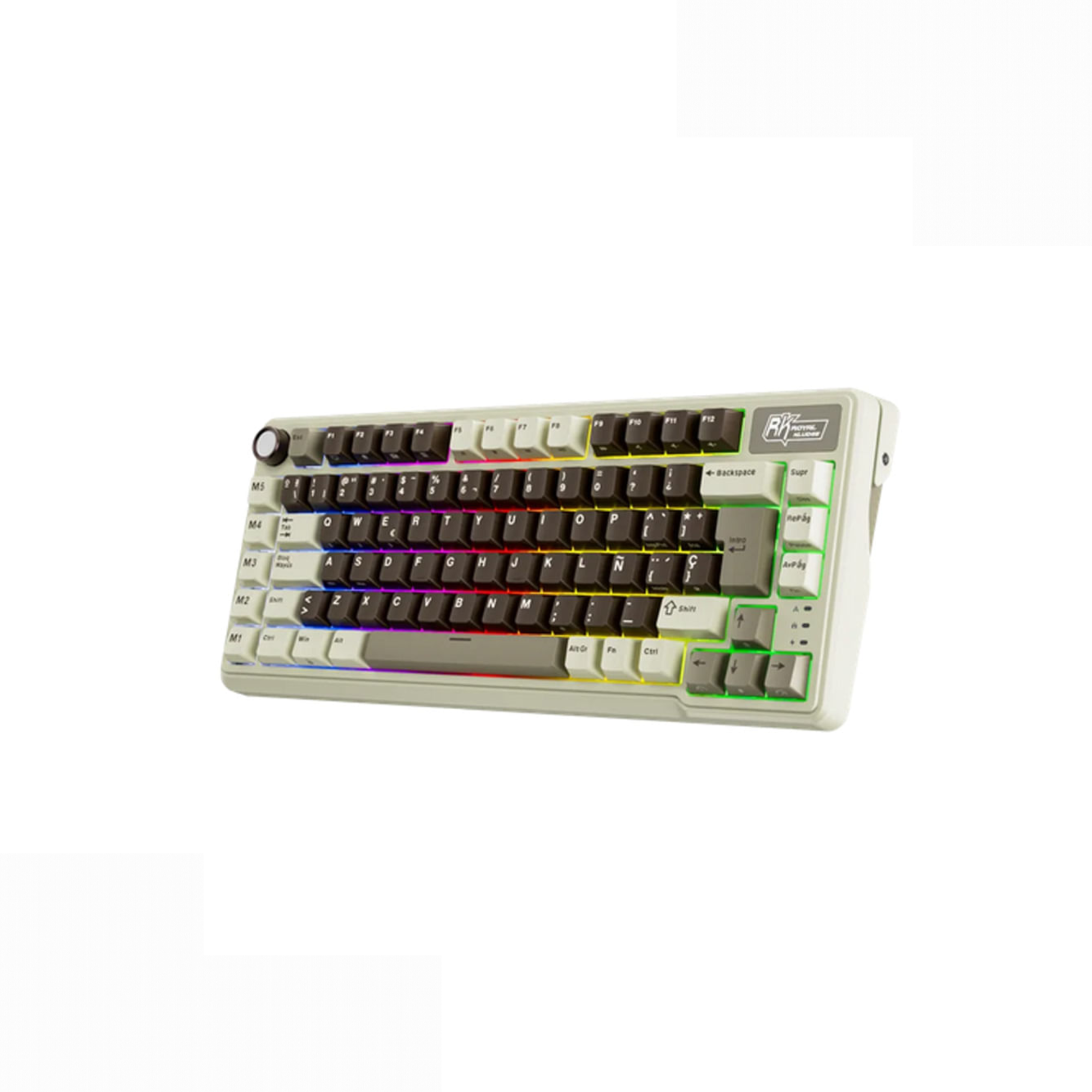 TECLADO GAMER RK-L75 PALM MOKKO GREY-CREAMY SWITCH - 3