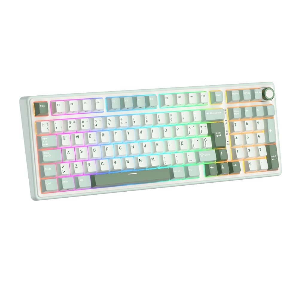 TECLADO ROYAL KLUDGE RK-R98PRO CABLEADO SKYCYAN - 3