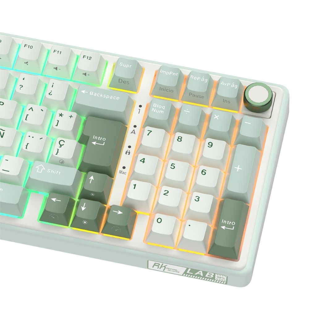 TECLADO ROYAL KLUDGE RK-R98PRO CABLEADO SKYCYAN - 4