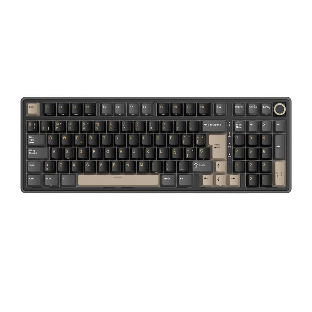 TECLADO ROYAL KLUDGE RK-R98PRO CABLEADO PHANTOM - 1