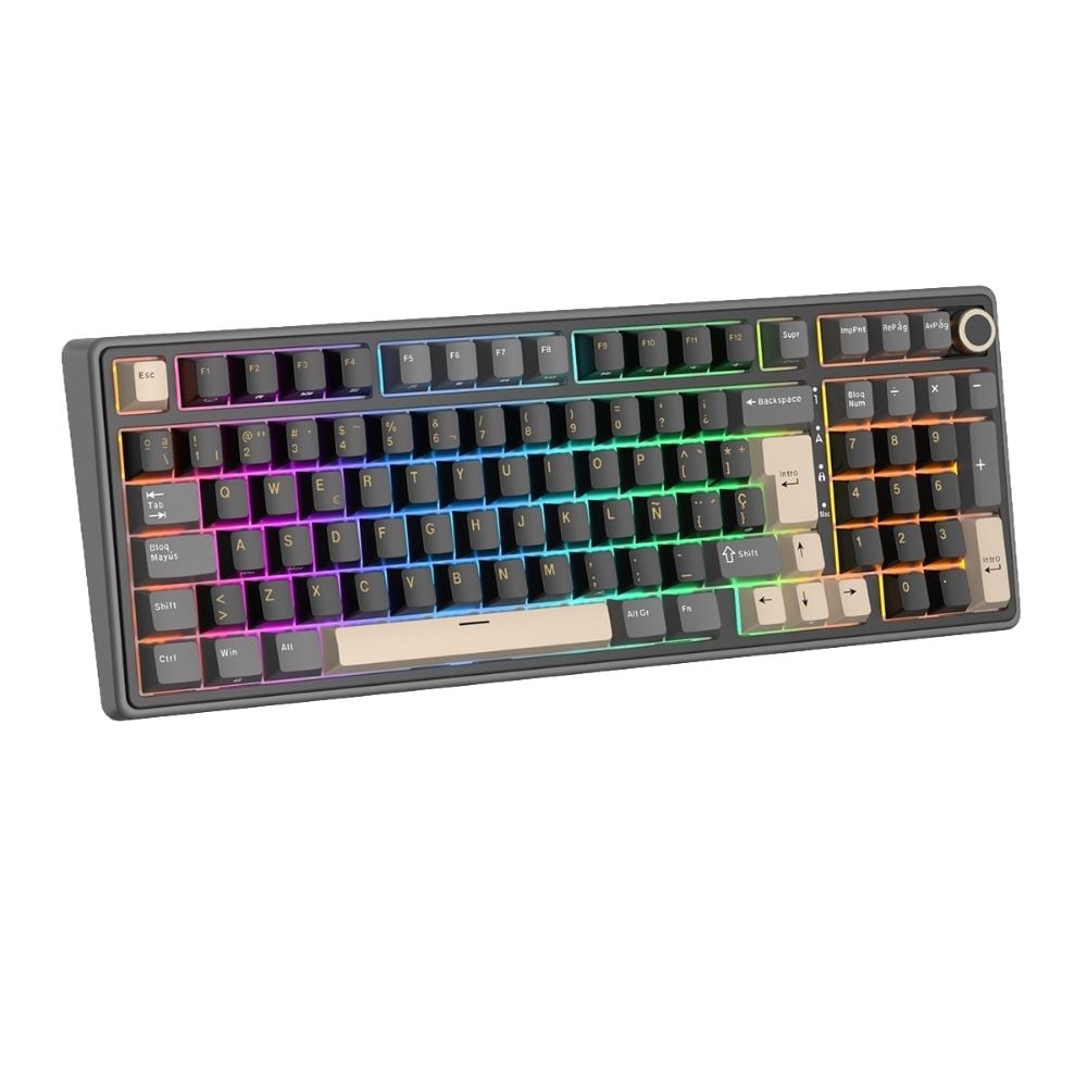 TECLADO ROYAL KLUDGE RK-R98PRO CABLEADO PHANTOM - 2