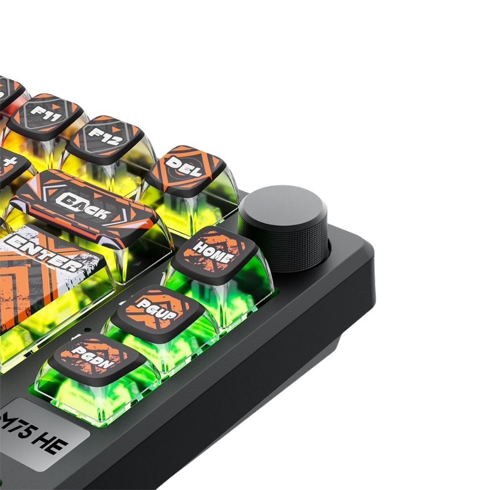TECLADO ROYAL KLUDGE RK-M75 HE CABLEADO HEPHAESTUS-MINT MAGNETIC - 4