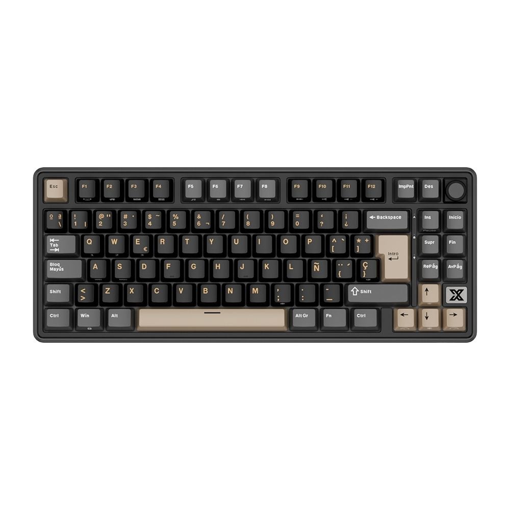 TECLADO ROYAL KLUDE RK-X87 INLAMBRICO PHANTOM - 1