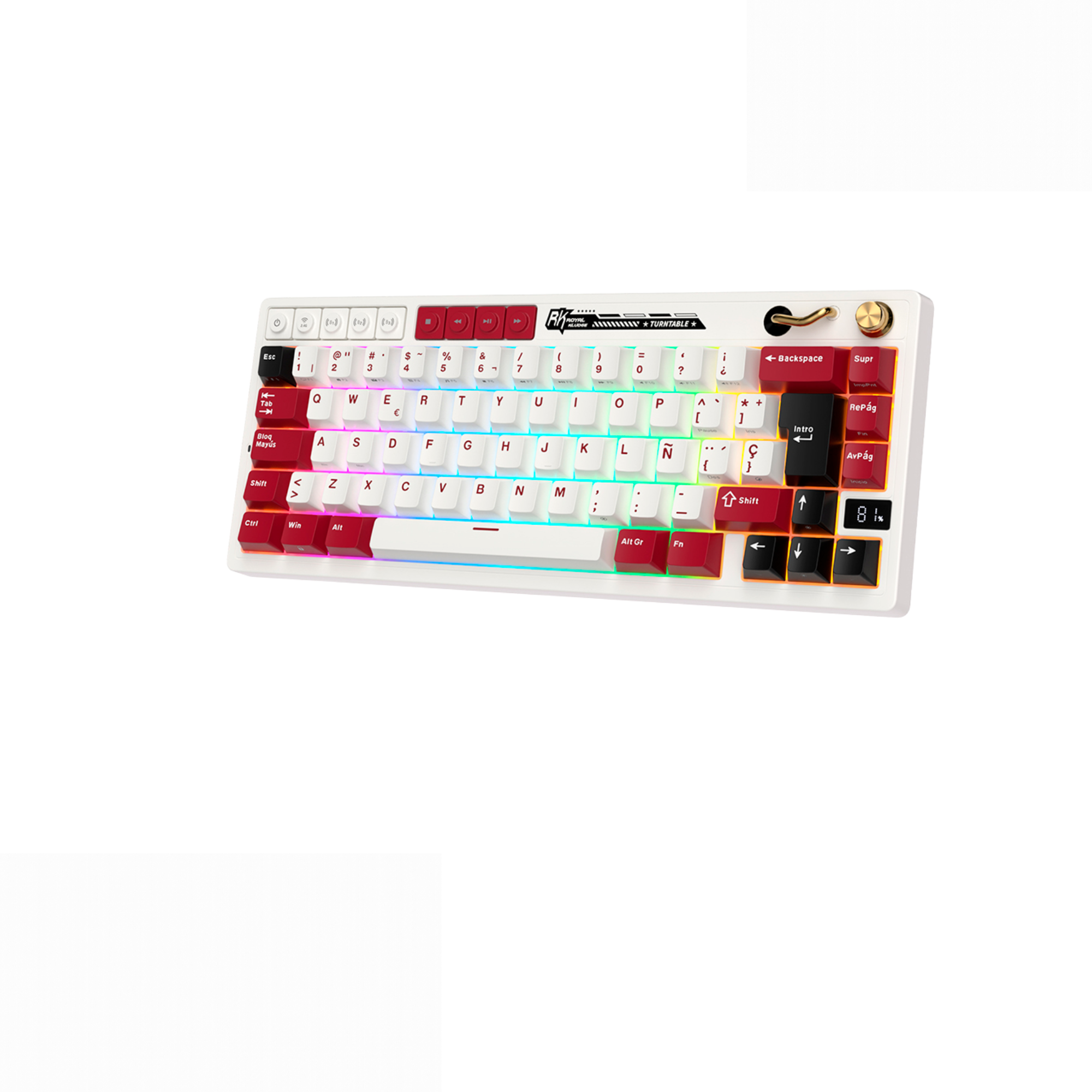 TECLADO MECANICO RK-M65 FAMICOM - 2