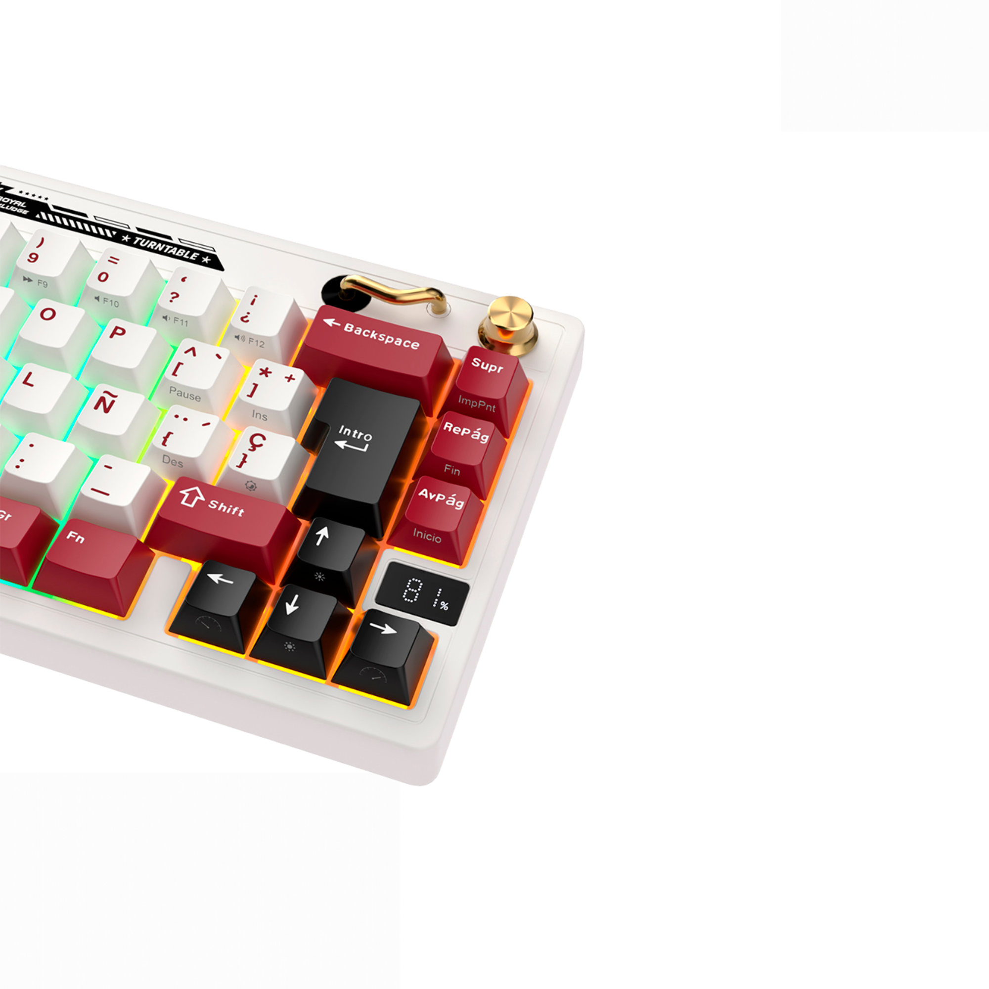 TECLADO MECANICO RK-M65 FAMICOM - 3