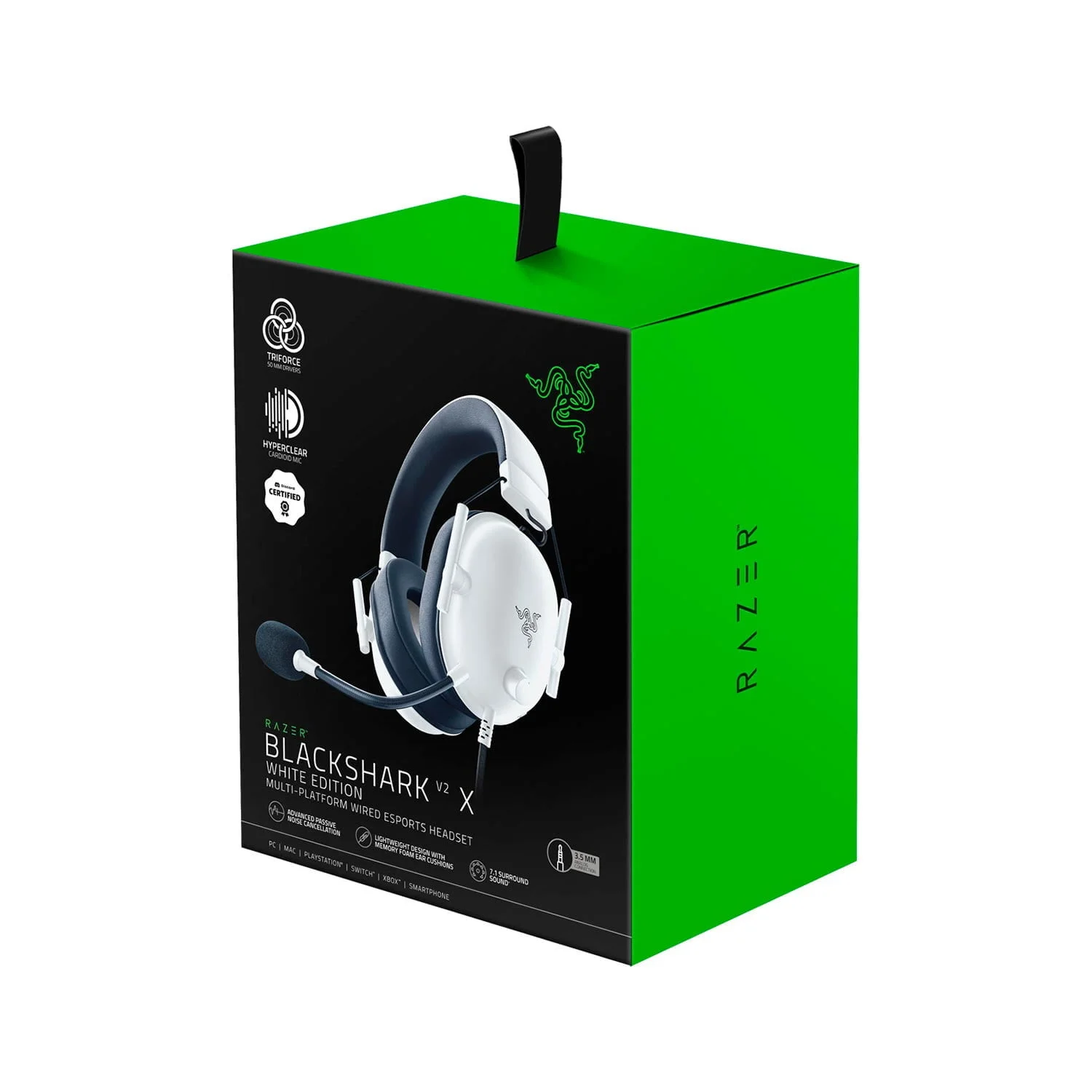 AURICULAR RAZER BLACKSHARK V2 X 7.1 BLANCO - 1