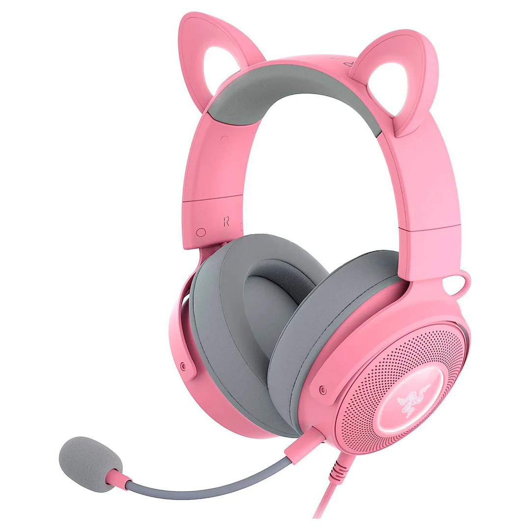 AURICULARES RAZER KRAKEN KITTY V2 PRO ROSADO - 2