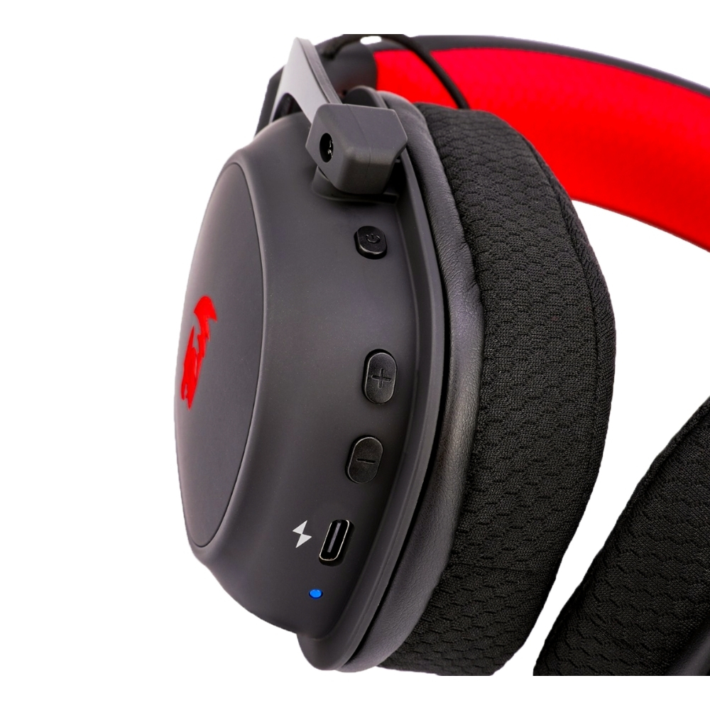 AURICULARES GAMER REDRAGON H510 ZEUS-PRO INALAMBRICO NEGRO - 4
