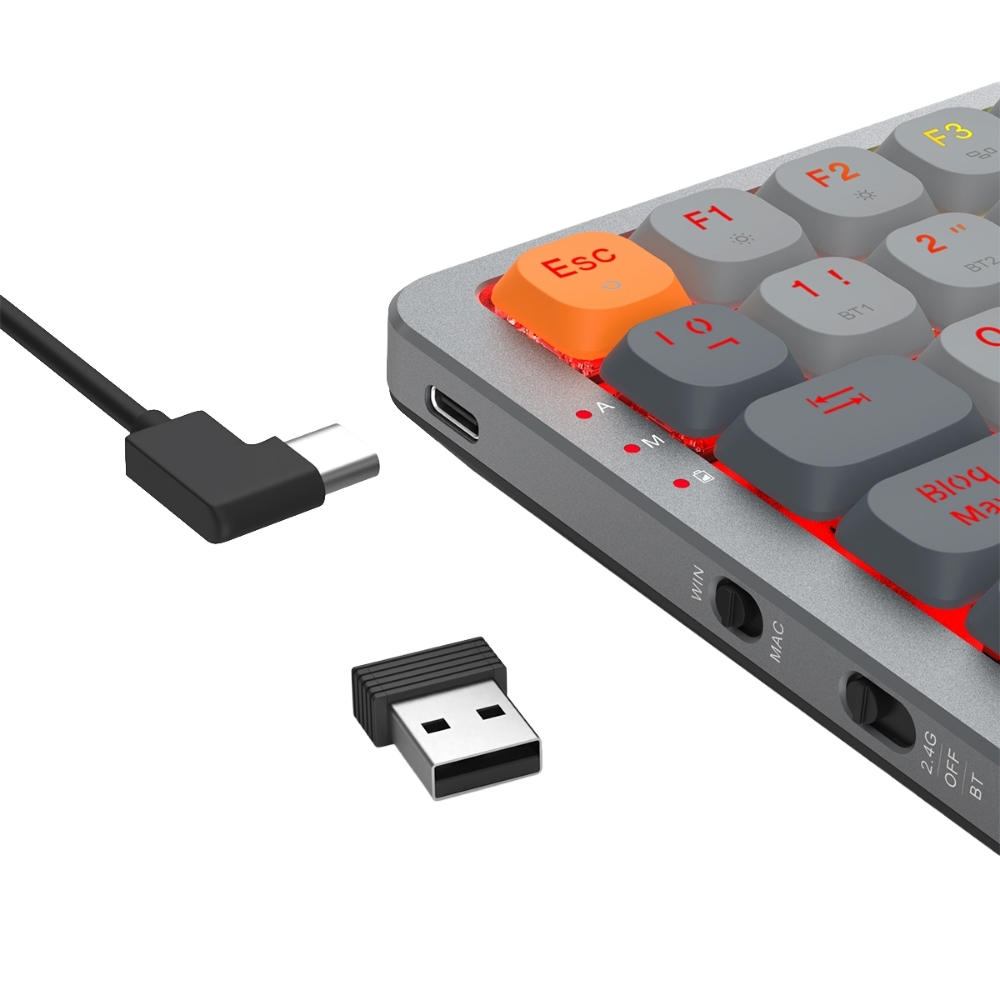 TECLADO REDRAGON AZURE K652GG - 4
