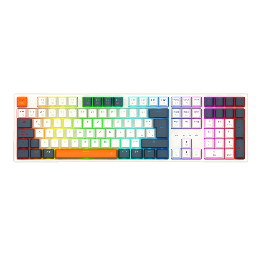 TECLADO GAMER REDRAGON TRUNDLE K668 - 1