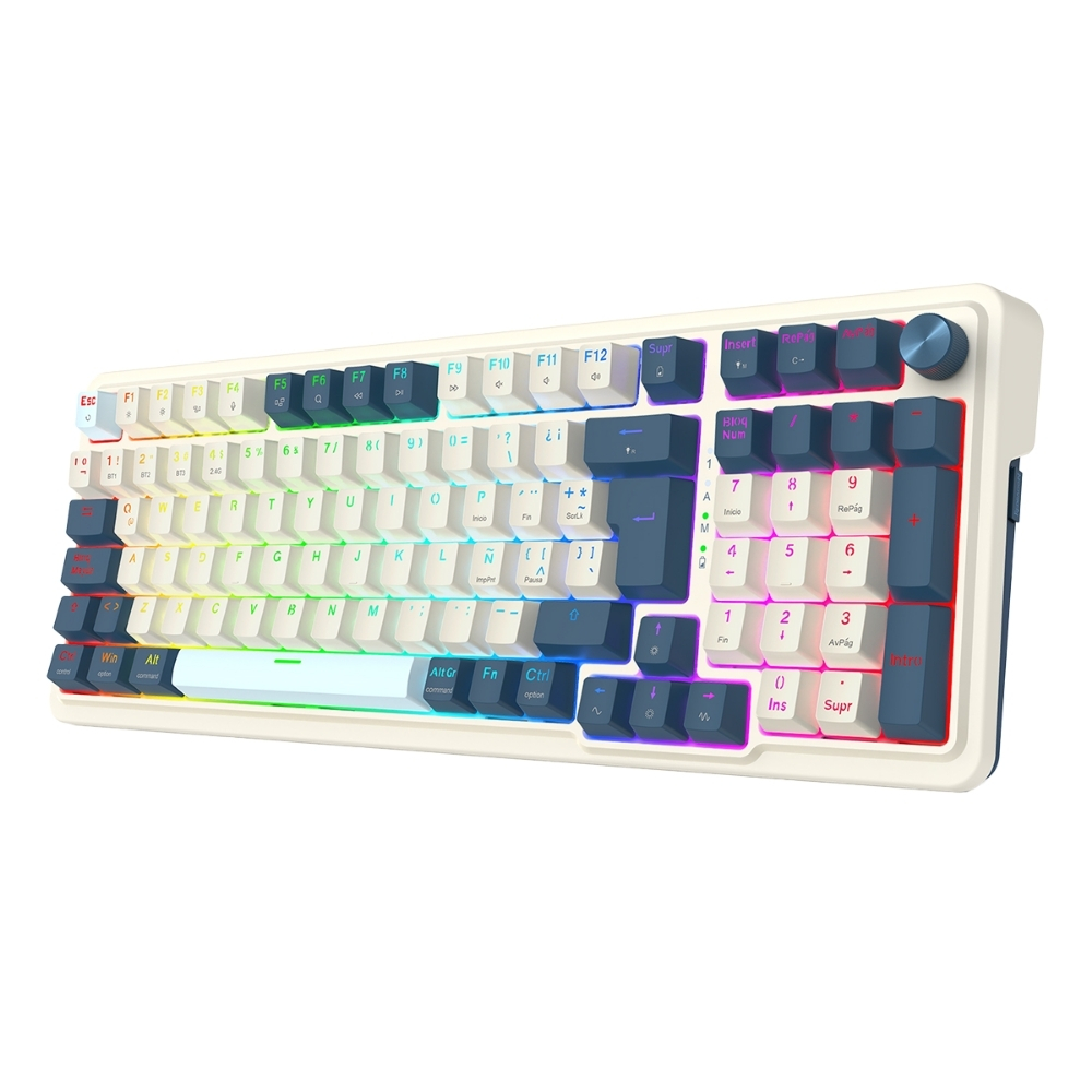 TECLADO REDRAGON EISA PRO K686SP-RGB INALAMBRICO - 2