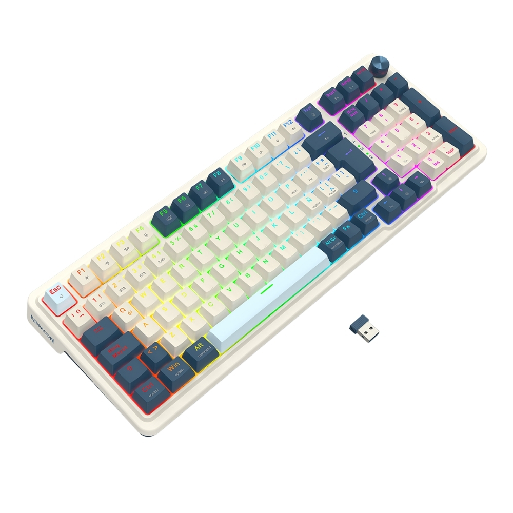 TECLADO REDRAGON EISA PRO K686SP-RGB INALAMBRICO - 5