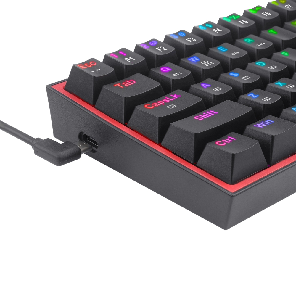 TECLADO REDRAGON FIZZ PRO K616 BLACK - 2