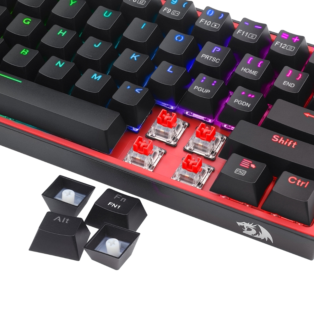 TECLADO REDRAGON FIZZ PRO K616 BLACK - 4