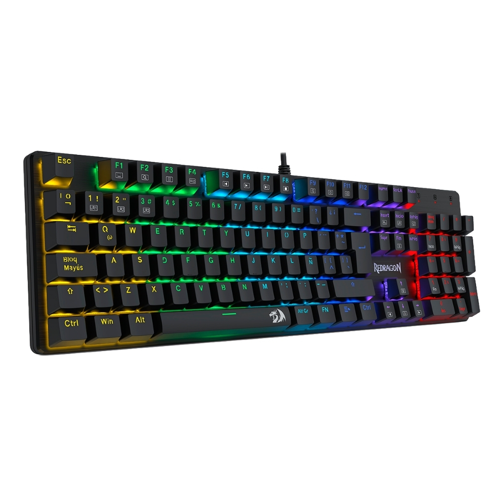TECLADO REDRAGON SINDRI K671 CABLEADO ESPAÑOL - RED SWITCH - 2