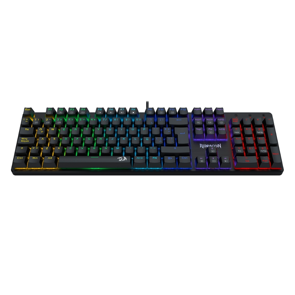TECLADO REDRAGON SINDRI K671 CABLEADO ESPAÑOL - RED SWITCH - 3