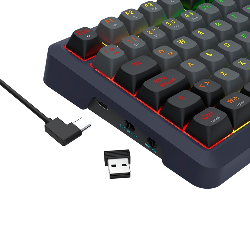 TECLADO REDRAGON K688 BRAGI PRO - 7