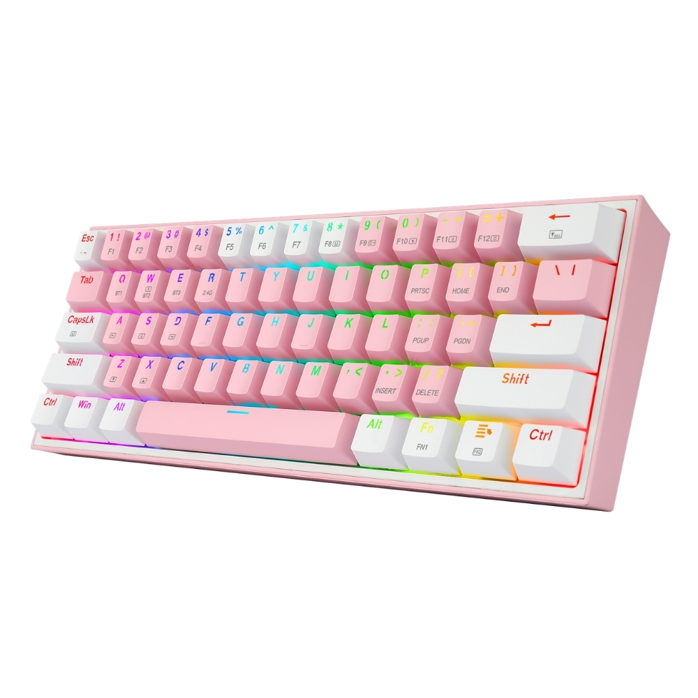 TECLADO REDRAGON FIZZ PRO K616 PINK - 2