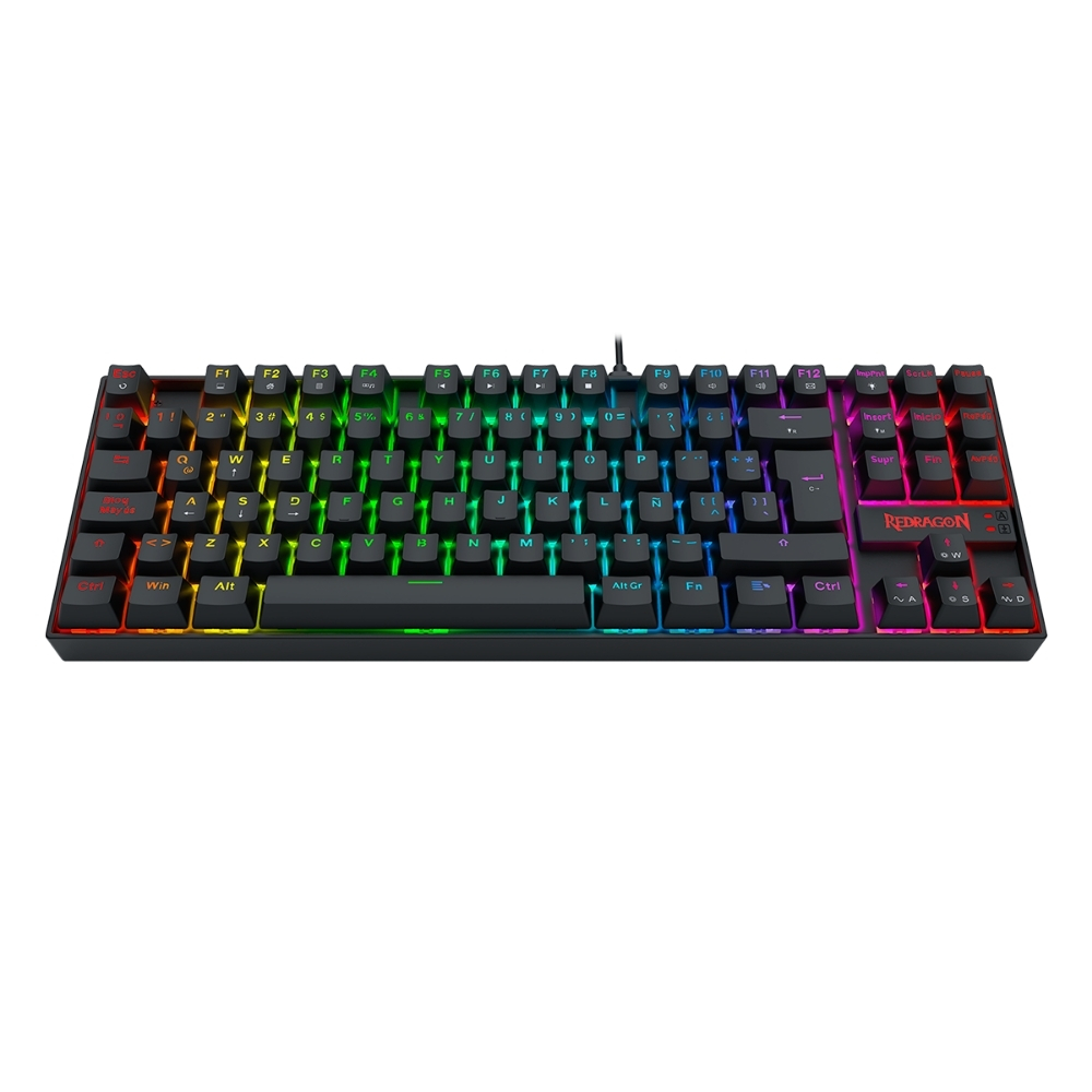 TECLADO KUMARA K552 HE CABLEADO ESPAÑOL NEGRO - MAGNETIC SWITCH - 4