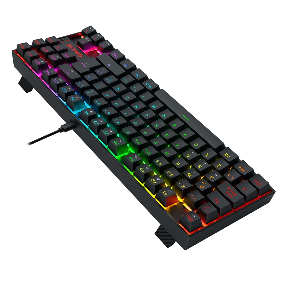 TECLADO KUMARA K552 HE CABLEADO ESPAÑOL NEGRO - MAGNETIC SWITCH - 6