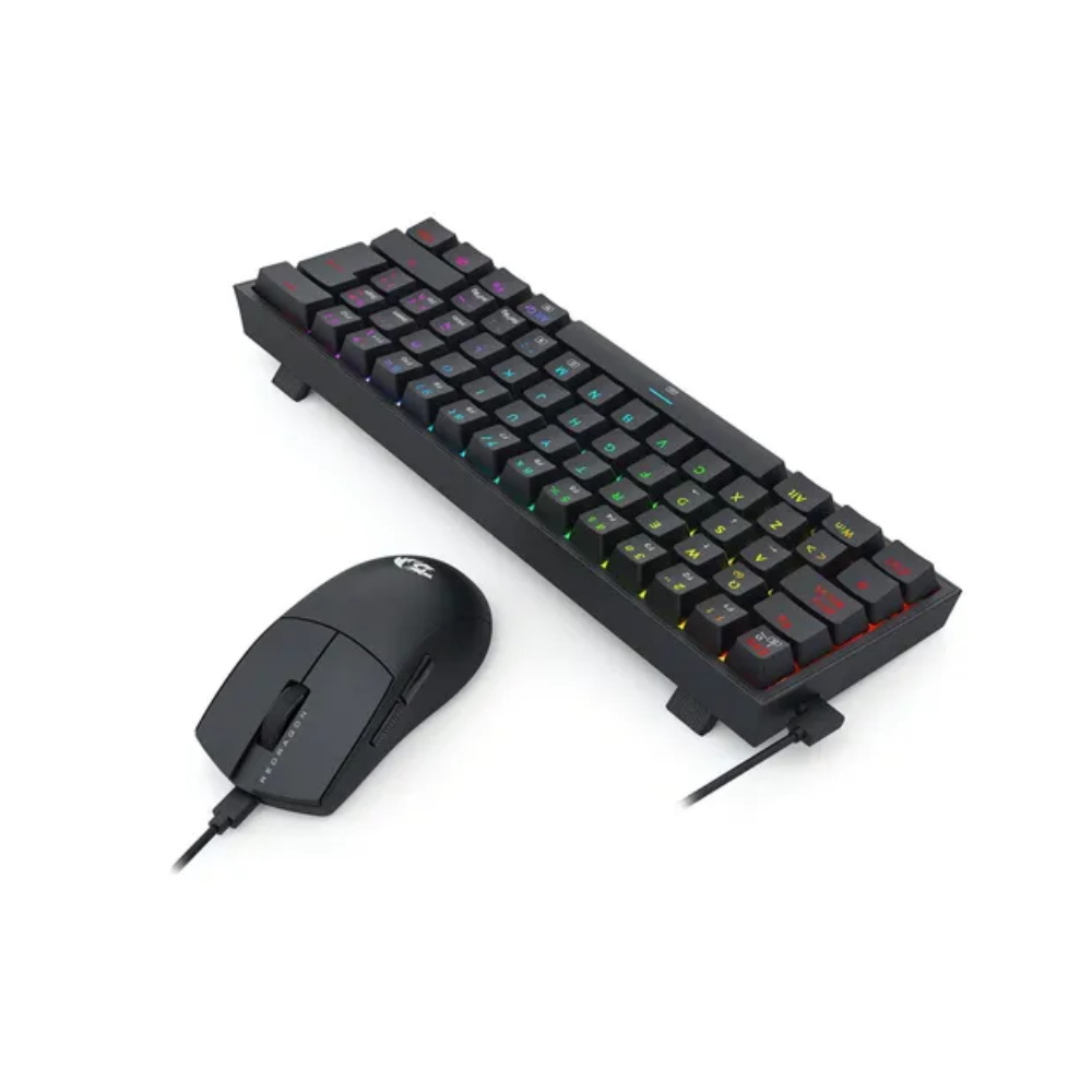 KIT TECLADO+MOUSE REDRAGON S143 NEGRO - 3