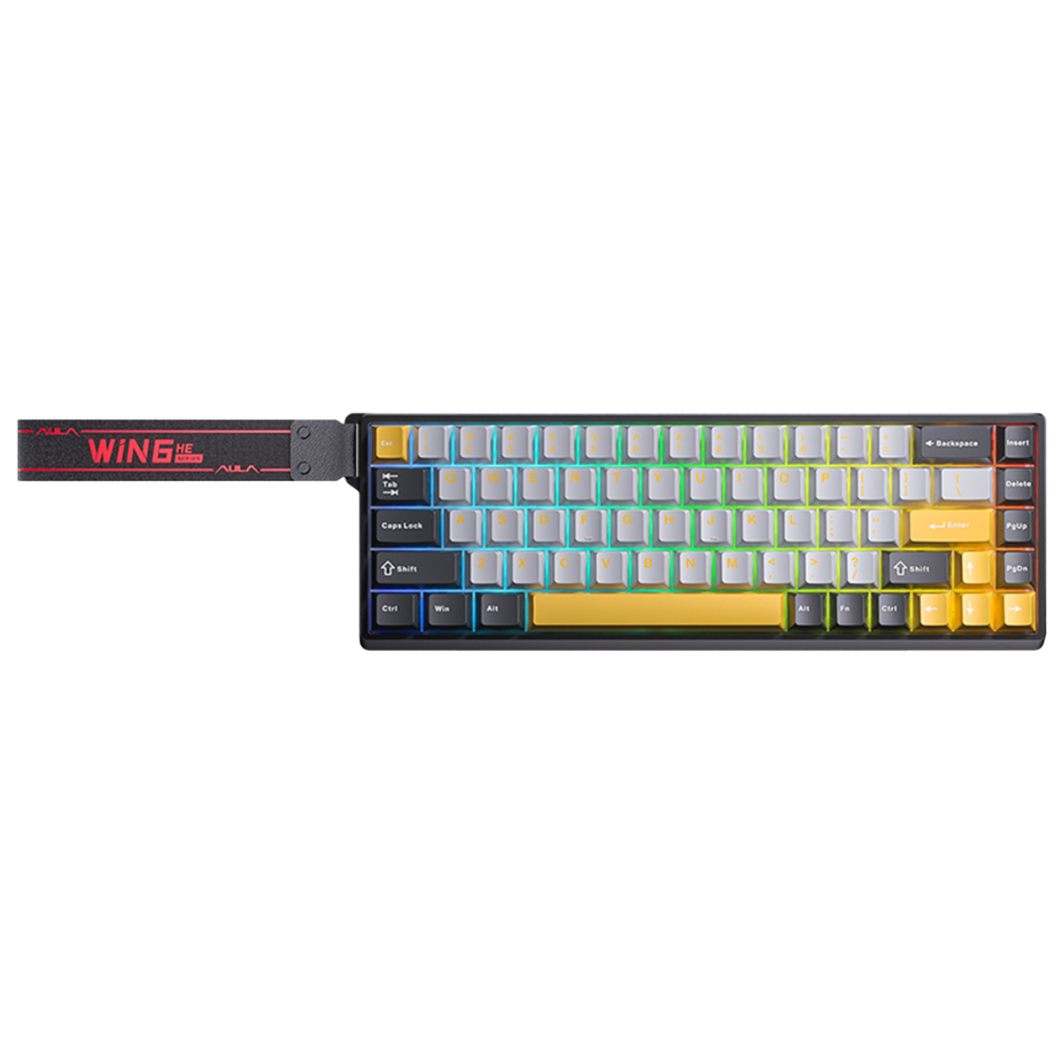 TELADO AULA WIN68HE MAX CABLEADO BLACK/GREY/YELLOW - 1