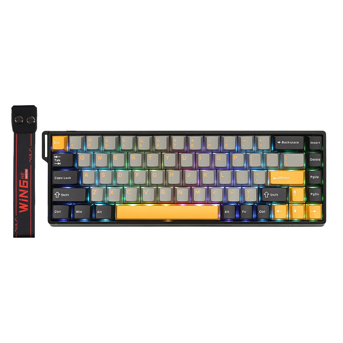 TELADO AULA WIN68HE MAX CABLEADO BLACK/GREY/YELLOW - 3