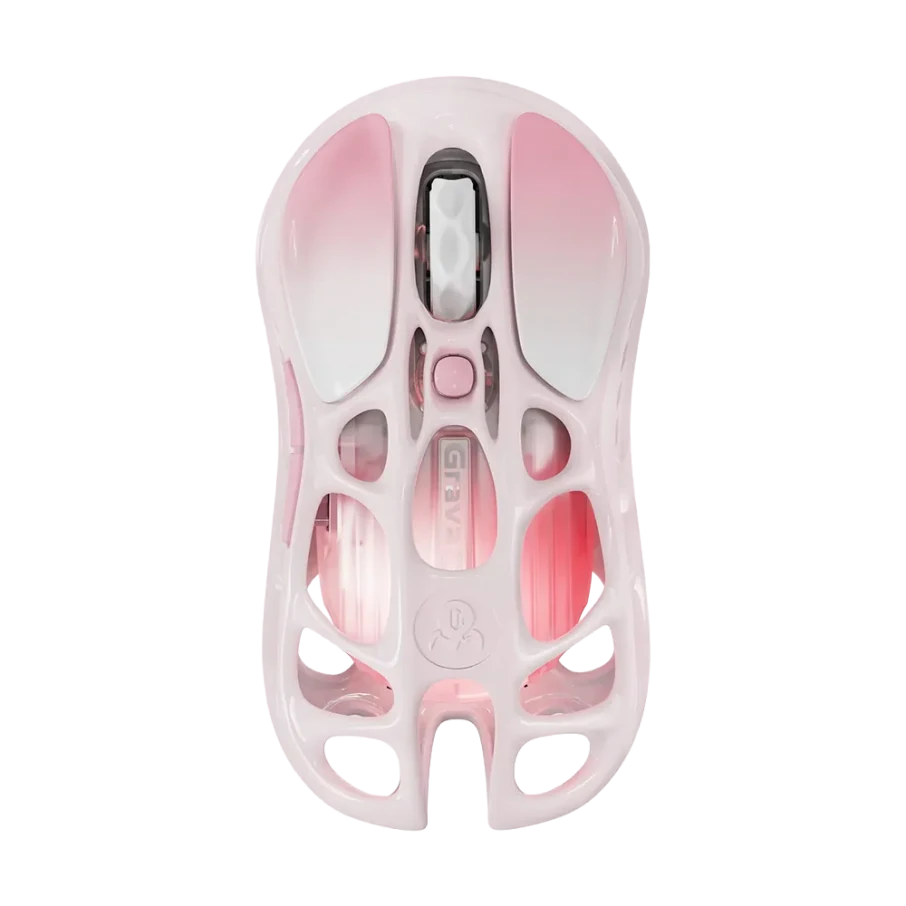 MOUSE GRAVASTAR MERCURY M1 PRO INALAMBRICO SAKURA PINK - 1