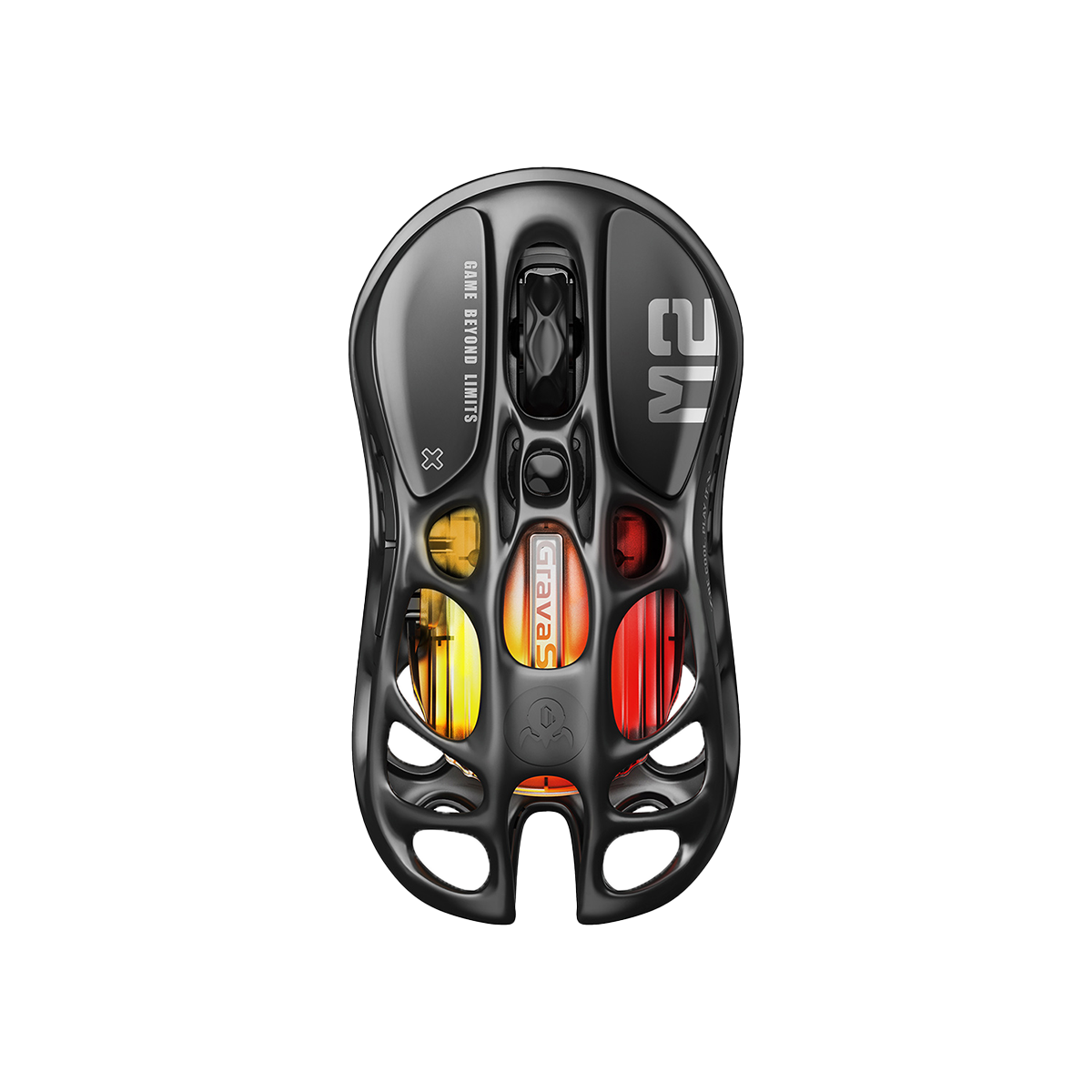 MOUSE GRAVASTAR MERCURY M2 INALAMBRICO STEALTH BLACK - 1