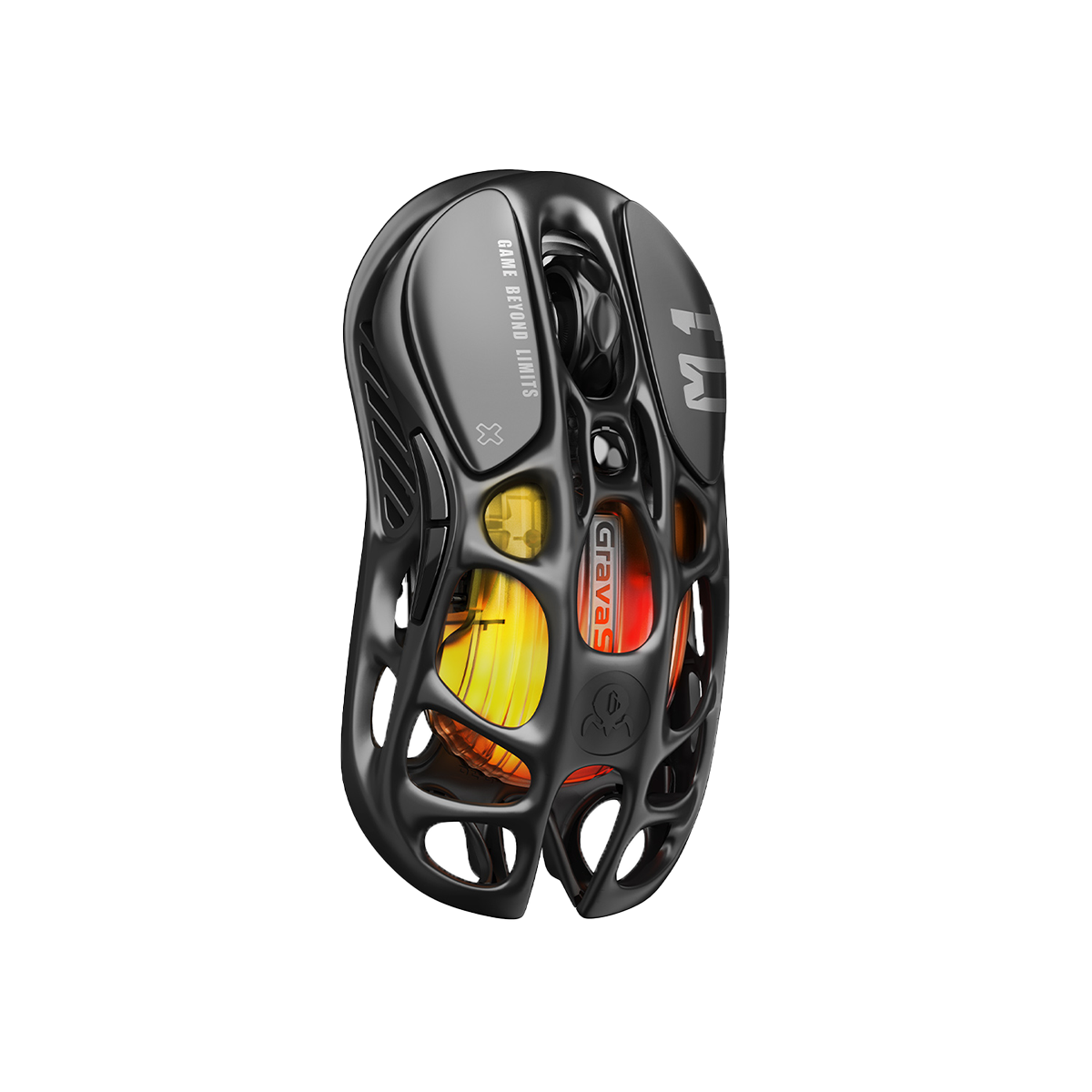 MOUSE GRAVASTAR MERCURY M2 INALAMBRICO STEALTH BLACK - 2