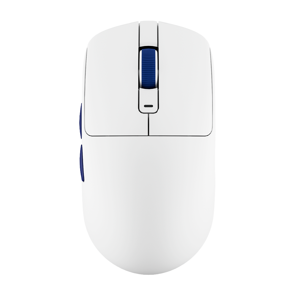 MOUSE GAMER ROYAL KLUDGE M30 BLANCO/AZUL - 1