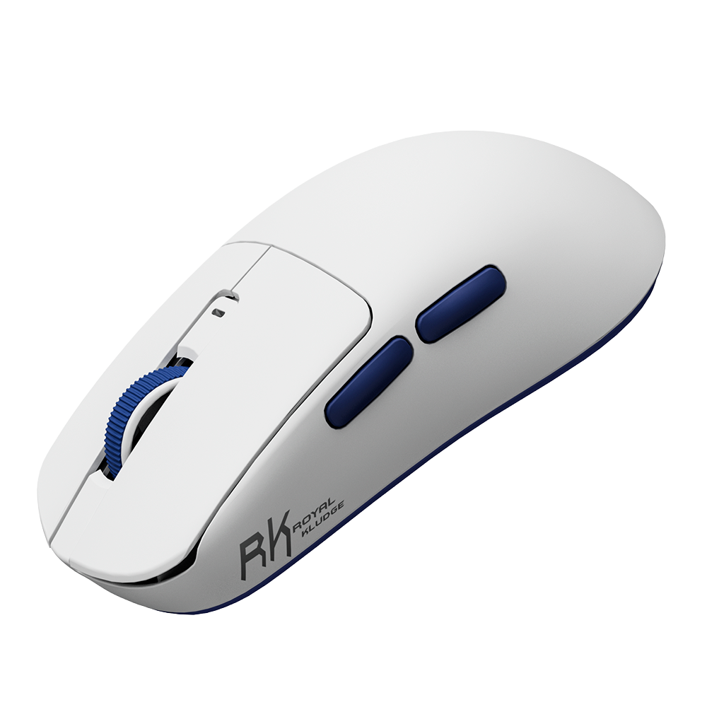 MOUSE GAMER ROYAL KLUDGE M30 BLANCO/AZUL - 2