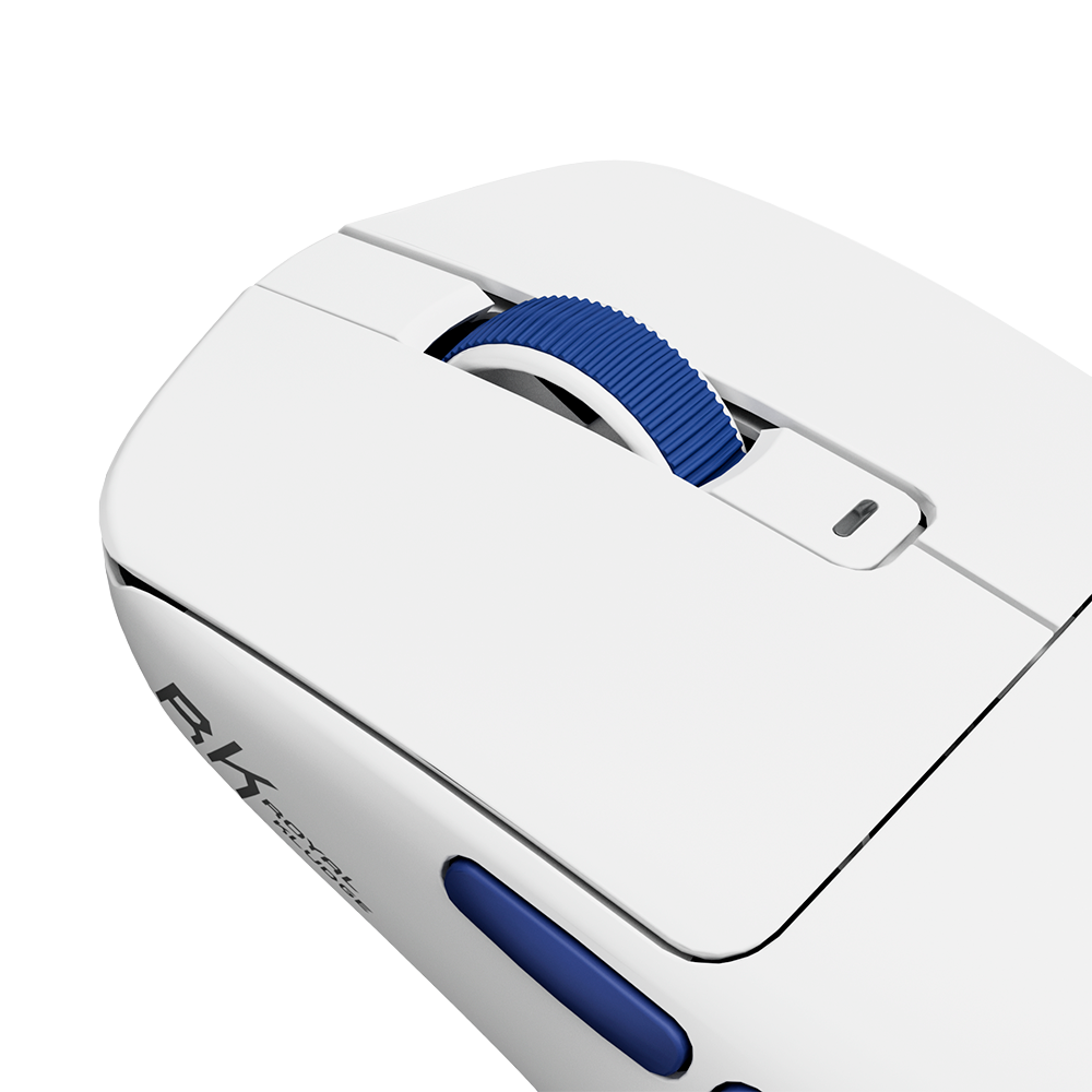 MOUSE GAMER ROYAL KLUDGE M30 BLANCO/AZUL - 3