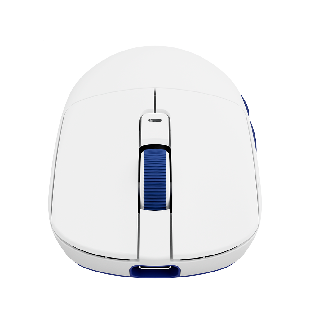 MOUSE GAMER ROYAL KLUDGE M30 BLANCO/AZUL - 5