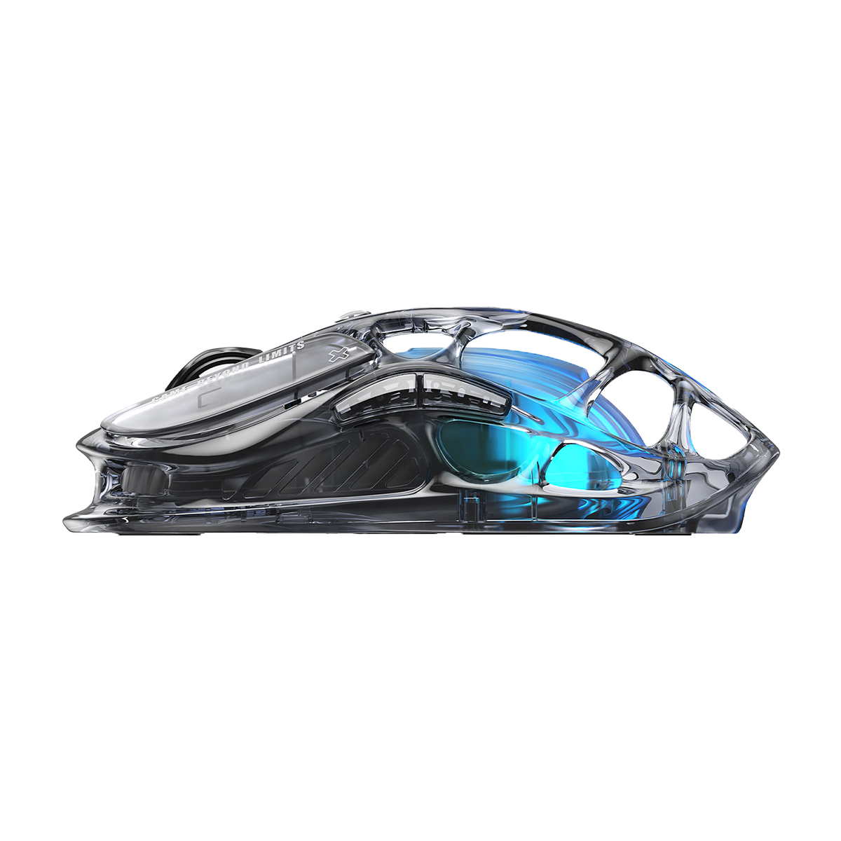 MOUSE GRAVASTAR MERCURY M2 INALÁMBRICO TRANSPARENT BLACK - 3