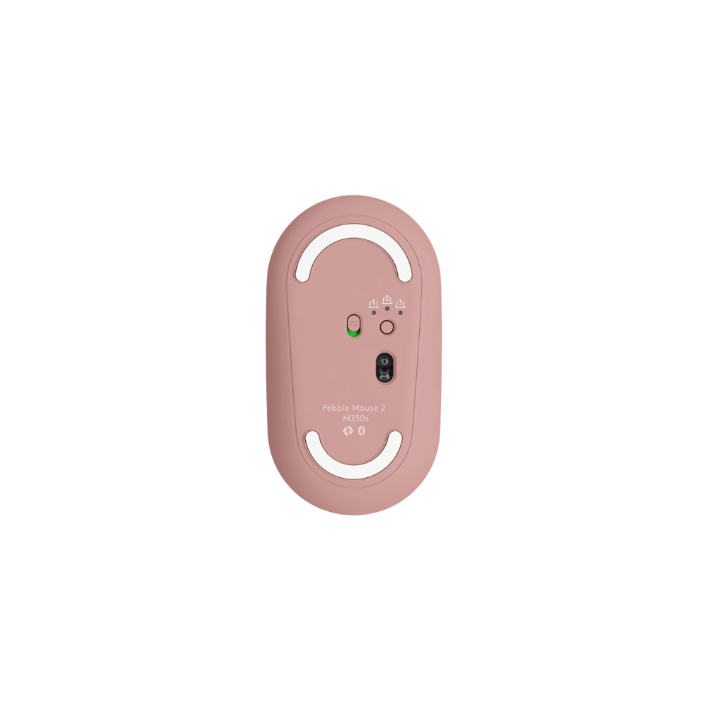 MOUSE LOGITECH PEBBLE 2 M350S INLAMBRICO/BT ROSADO - 3